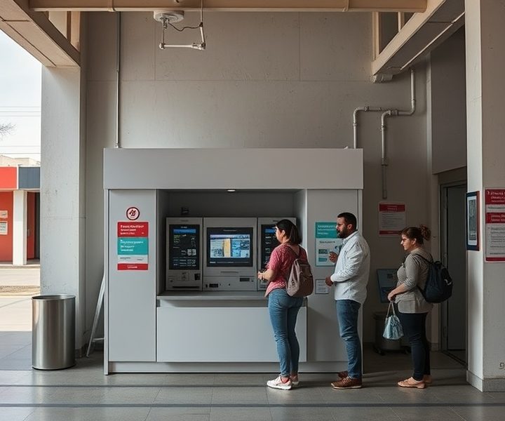 Después — Terminal nuevo instalado y operando de forma continua.